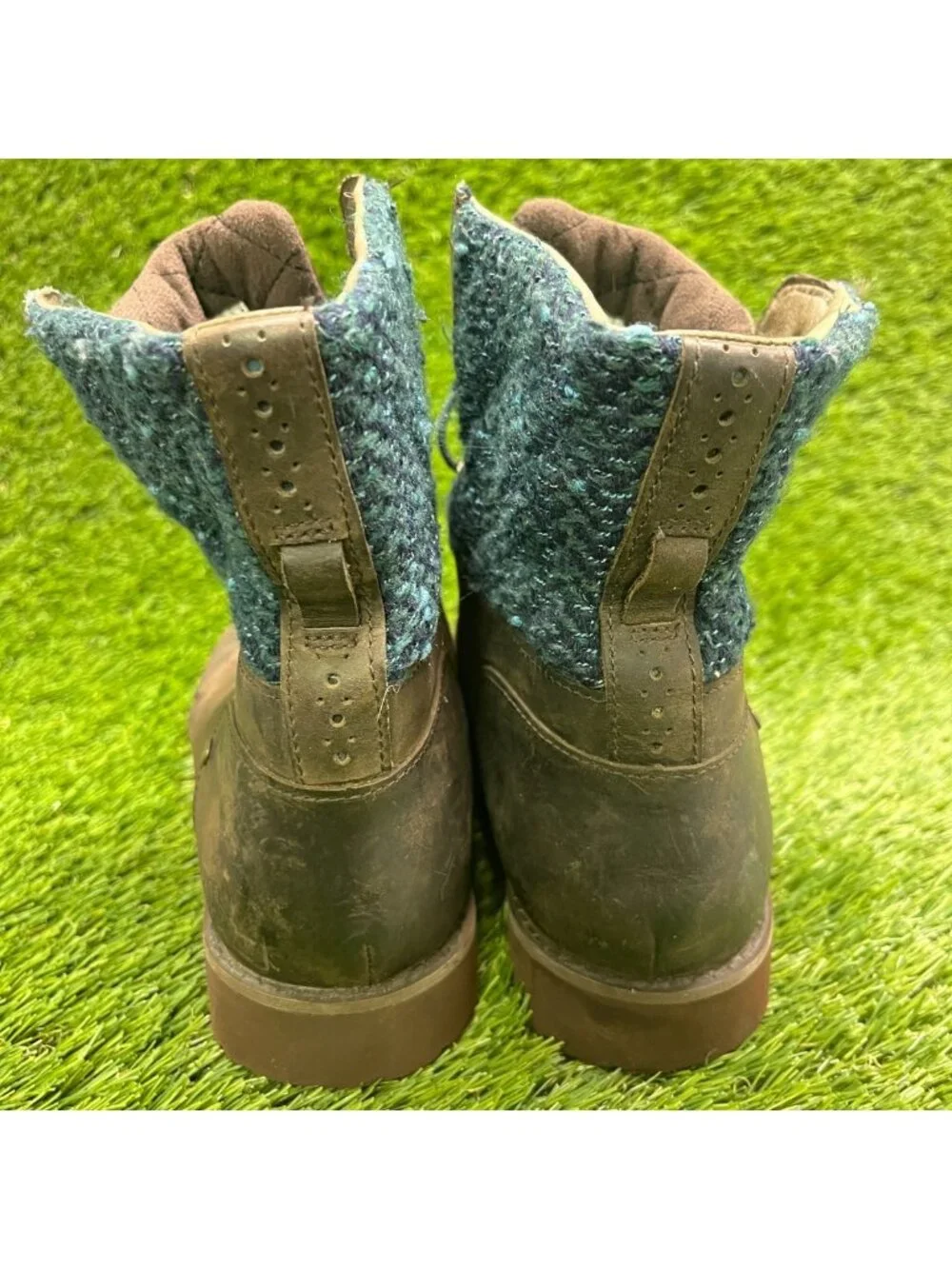 The North Face Ballard Womens Size 8.5 Brown Outdoor Leather Lace Up Ankle Boots